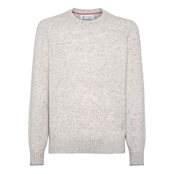Brunello Cucinelli Men Silk And Alpaca Wool Sweater - Picture 1 of 6